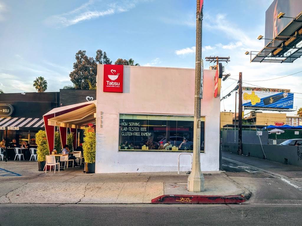 Tatsu Ramen Restaurant Melrose Ave Los Angeles Ca Usa