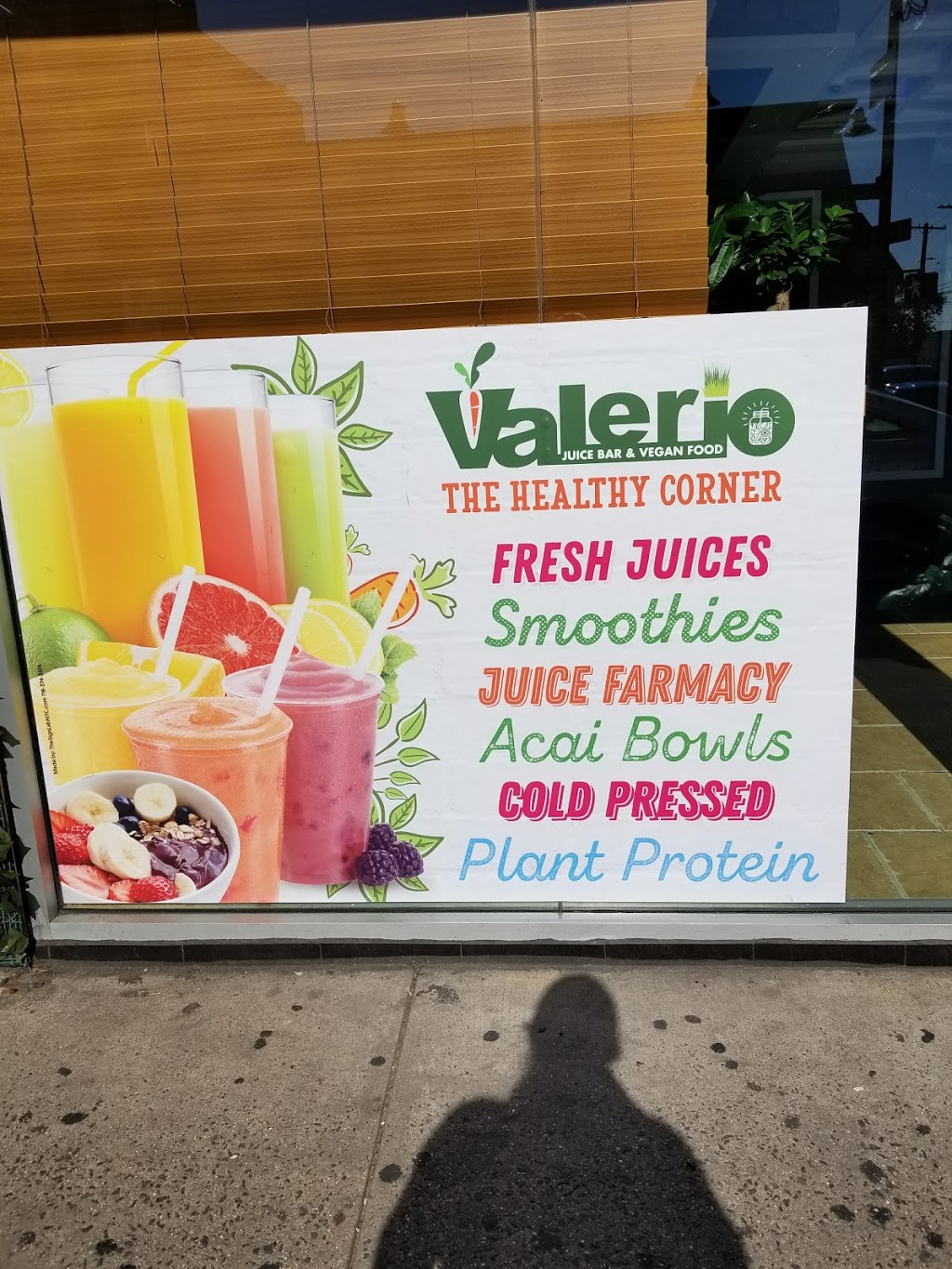 Valerio Juice Bar & Vegan Food The Healthy Corner 1439 College