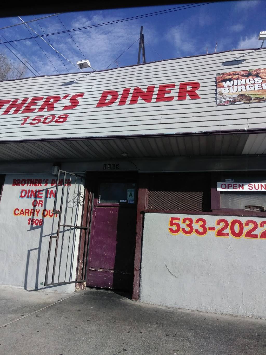 Brothers Diner | restaurant | 1508 Whittier St, St. Louis, MO 63113, USA | 3145332022 OR +1 314-533-2022