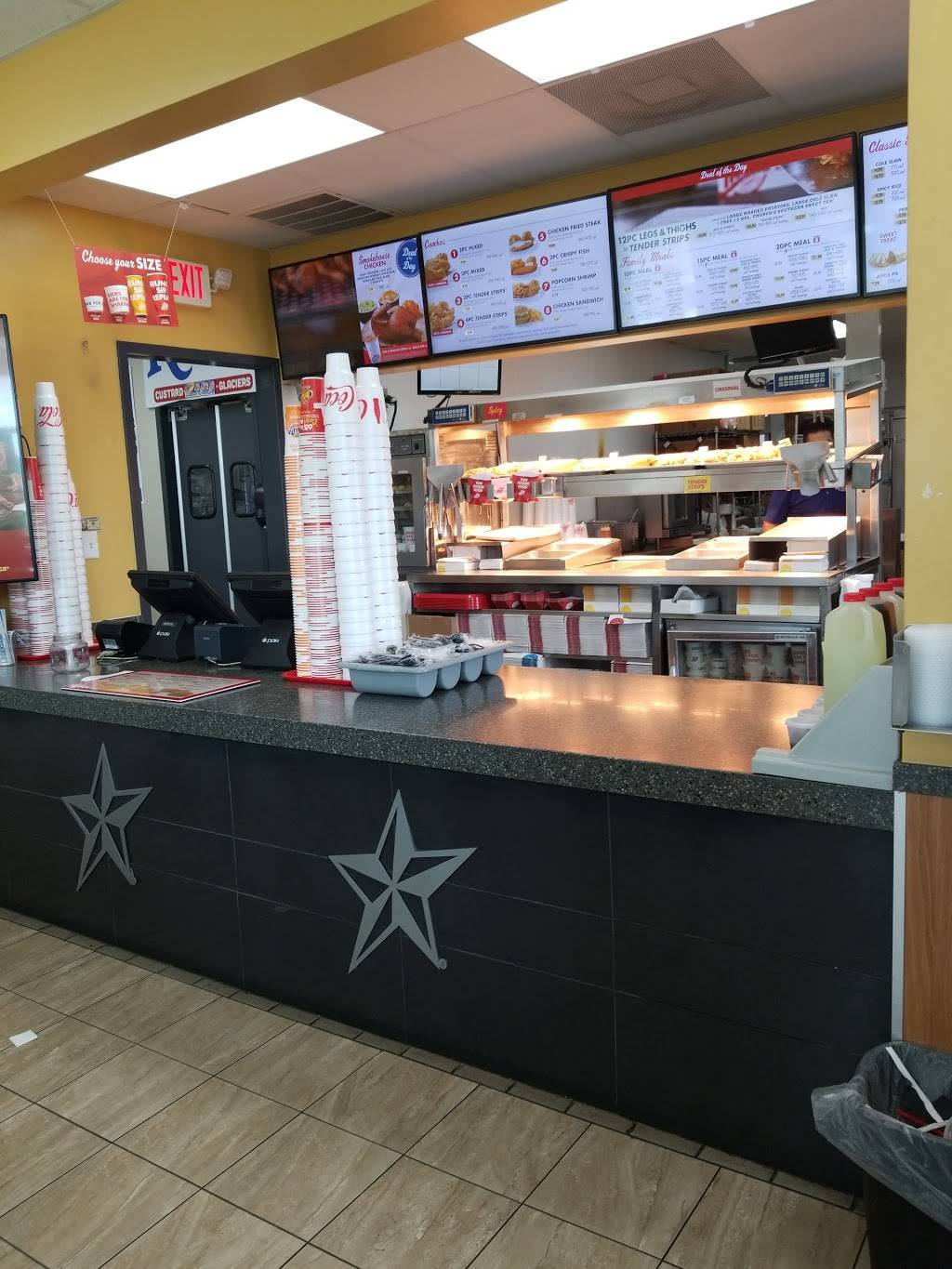 Churchs Chicken | restaurant | 16151 W I-10, Baytown, TX 77523, USA | 2815764600 OR +1 281-576-4600