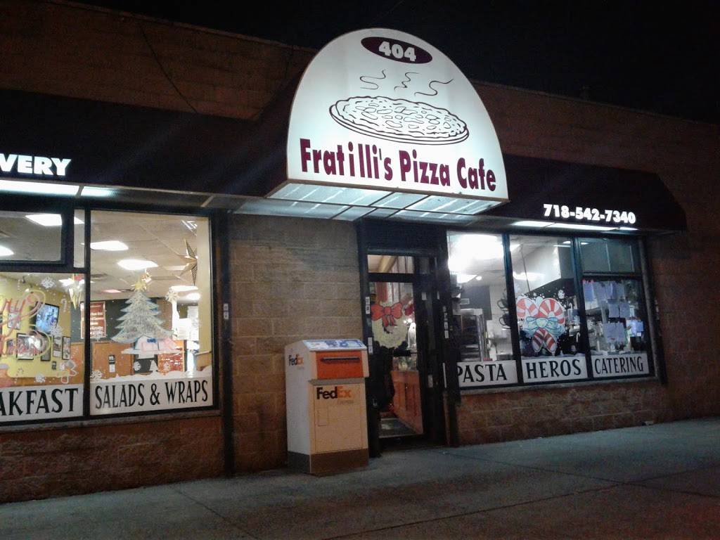 Fratillis Pizza | restaurant | 404 Hunts Point Ave, Bronx, NY 10474, USA | 7185427340 OR +1 718-542-7340