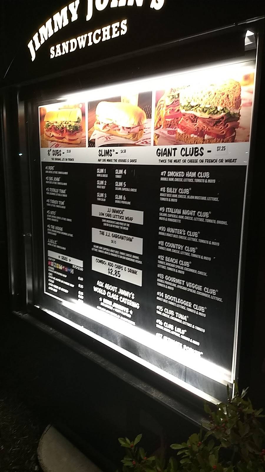 Jimmy Johns | meal delivery | 13272 Market Square Dr Suite 105, Fishers, IN 46038, USA | 3172887420 OR +1 317-288-7420