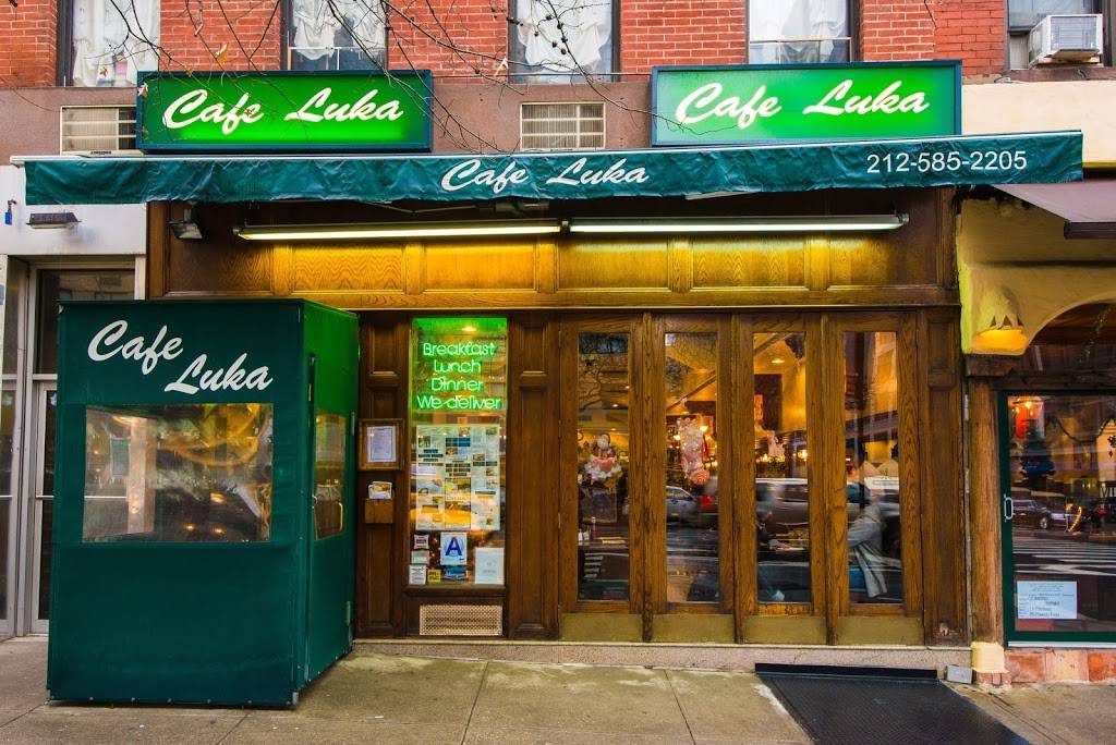 Cafe Luka | meal takeaway | 1317 1st Avenue A, New York, NY 10021, USA | 2125852205 OR +1 212-585-2205
