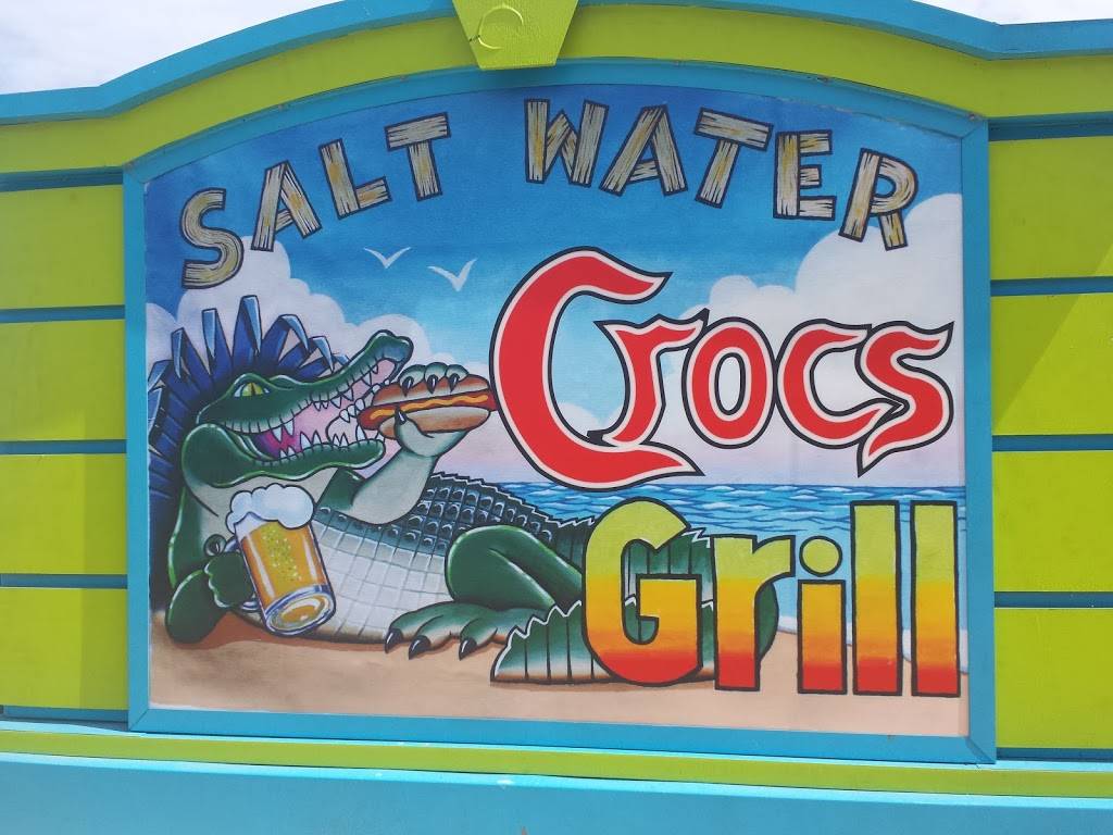 Saltwater Crocs Grill | restaurant | 205 N Ocean Shore Blvd, Flagler Beach, FL 32136, USA | 3866935081 OR +1 386-693-5081