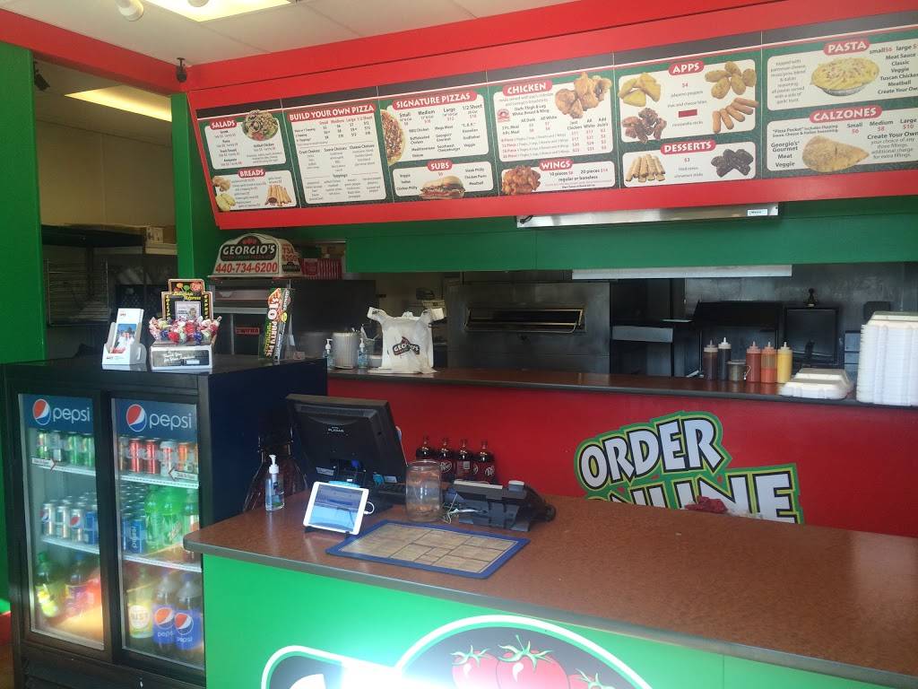 Georgios Oven Fresh Pizza Co | meal delivery | 23144 Lorain Rd, North Olmsted, OH 44070, USA | 4407346200 OR +1 440-734-6200