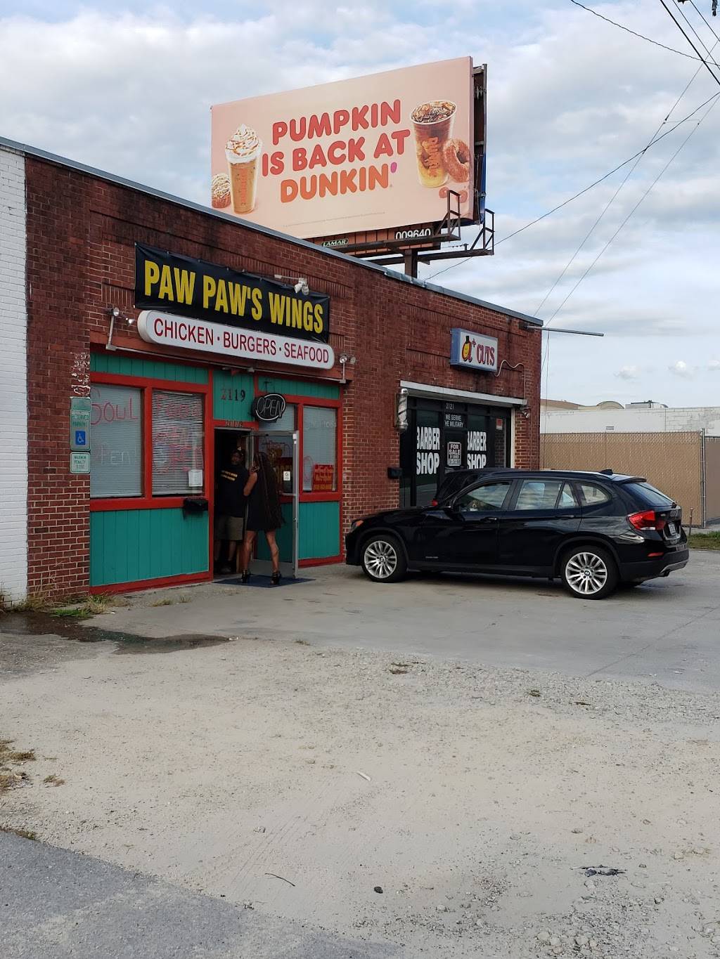 Paw Paws Wings | restaurant | 2119 Lejeune Blvd, Jacksonville, NC 28546, USA | 9109680008 OR +1 910-968-0008