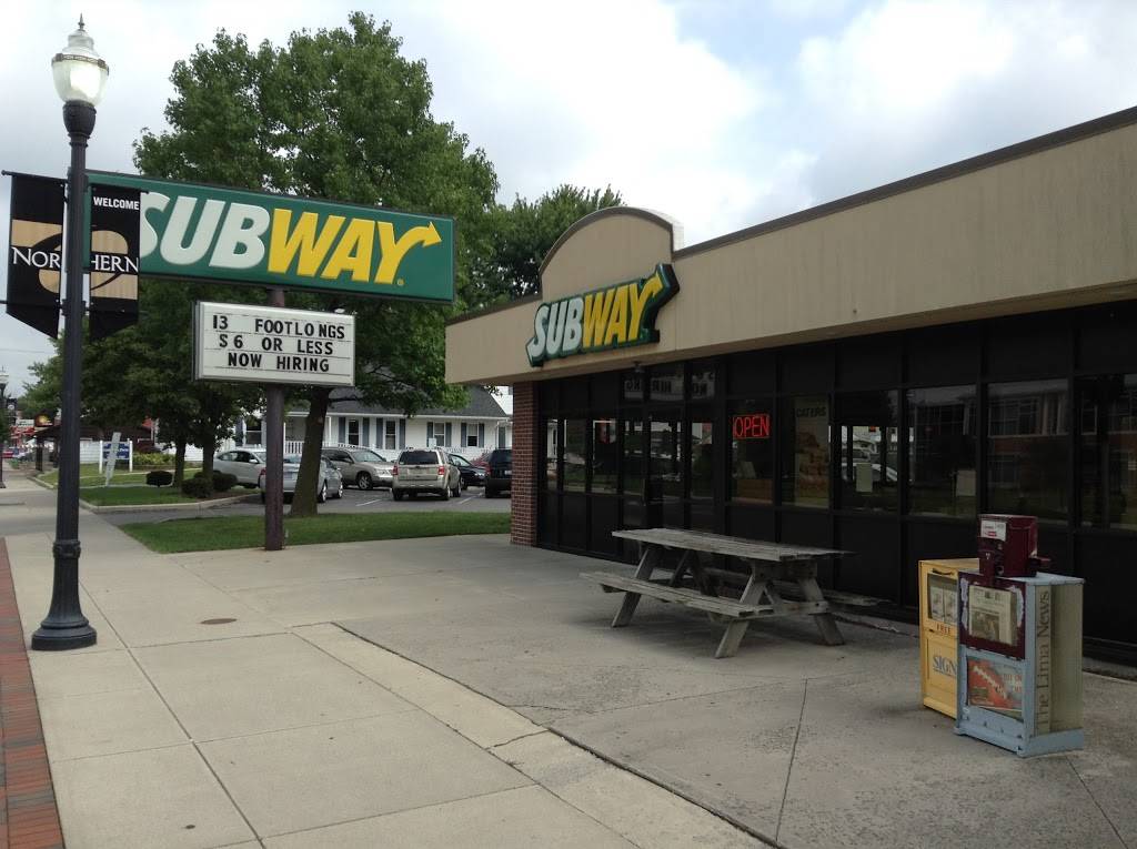 Subway Restaurants | restaurant | 424 S Main St, Ada, OH 45810, USA | 4196347827 OR +1 419-634-7827