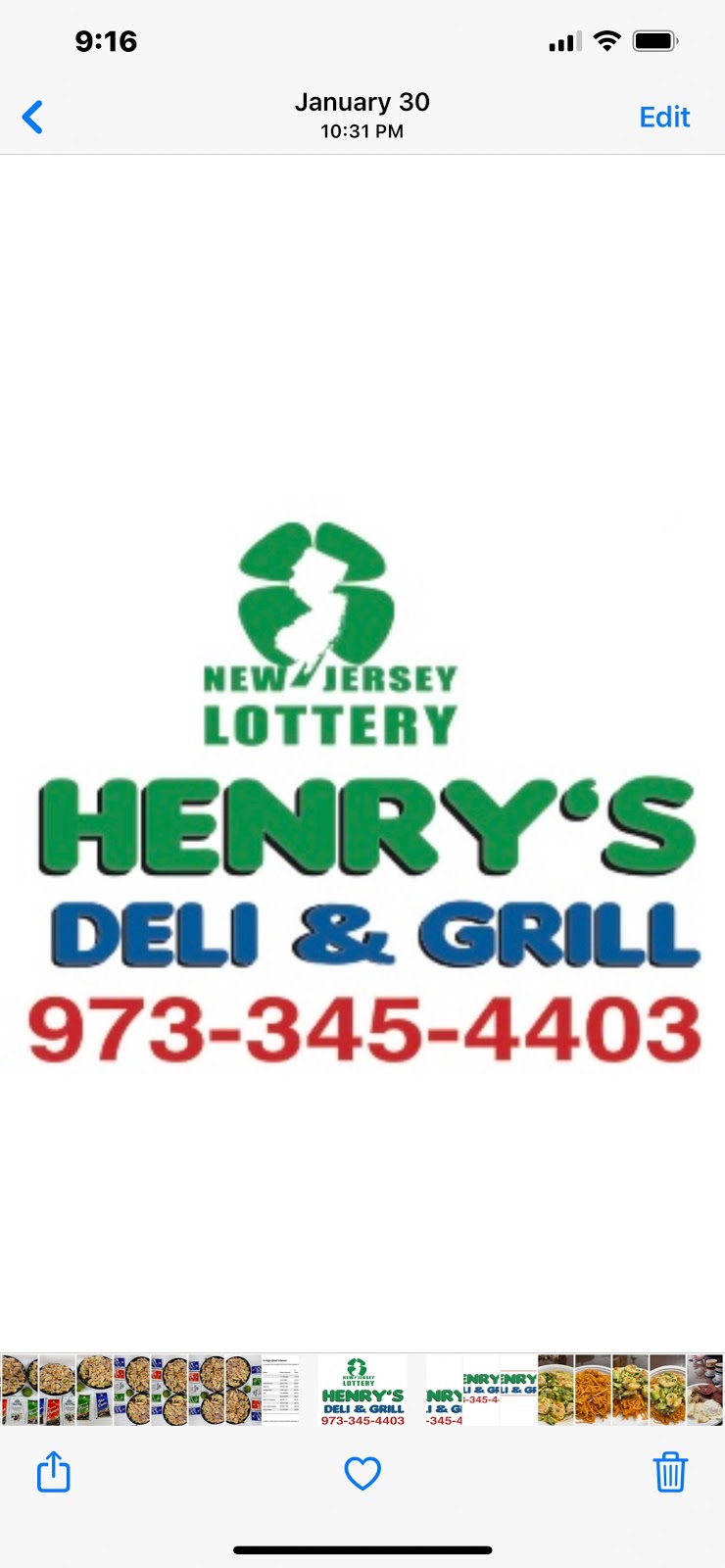 Henrys Deli & Grill | restaurant | 68 E 33rd St, Paterson, NJ 07514, USA | 9733454403 OR +1 973-345-4403