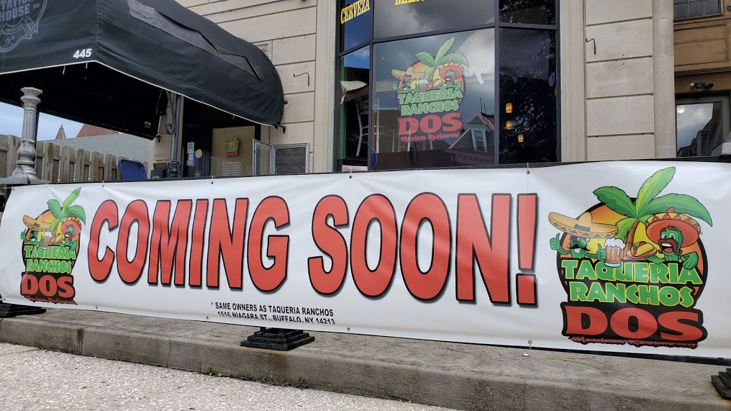 Taqueria Ranchos Dos | restaurant | 445 Delaware Ave, Buffalo, NY 14202, USA | 7168448847 OR +1 716-844-8847