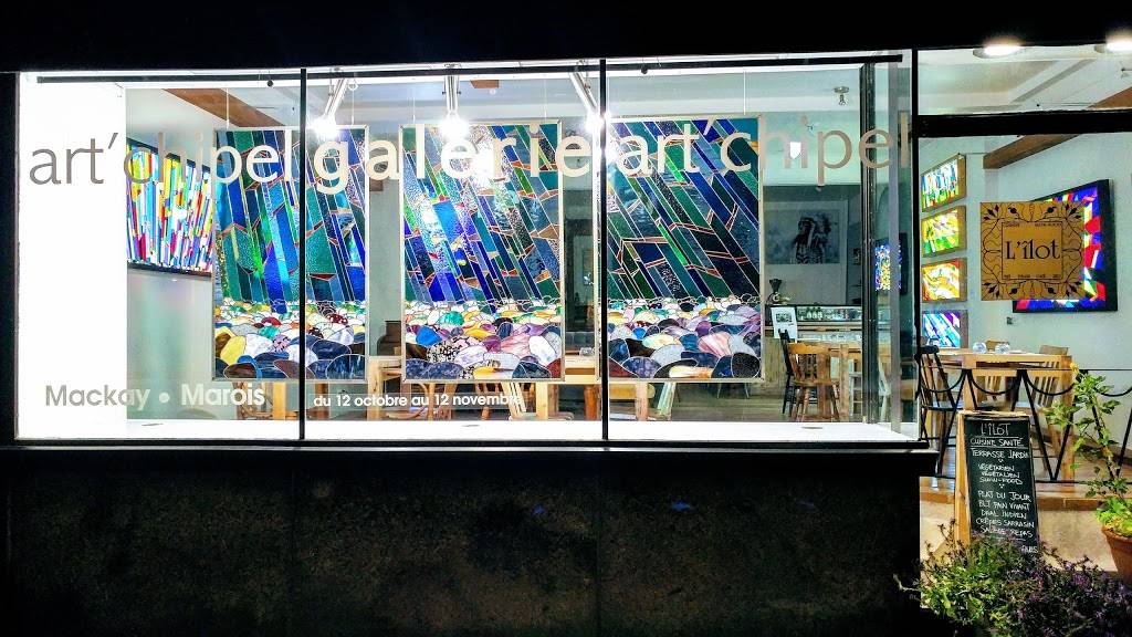 LÎlot - Galerie Artchipel | cafe | 5743 Rue Saint-Louis, Lévis, QC G6V 4E2, Canada | 4182542545 OR +1 418-254-2545