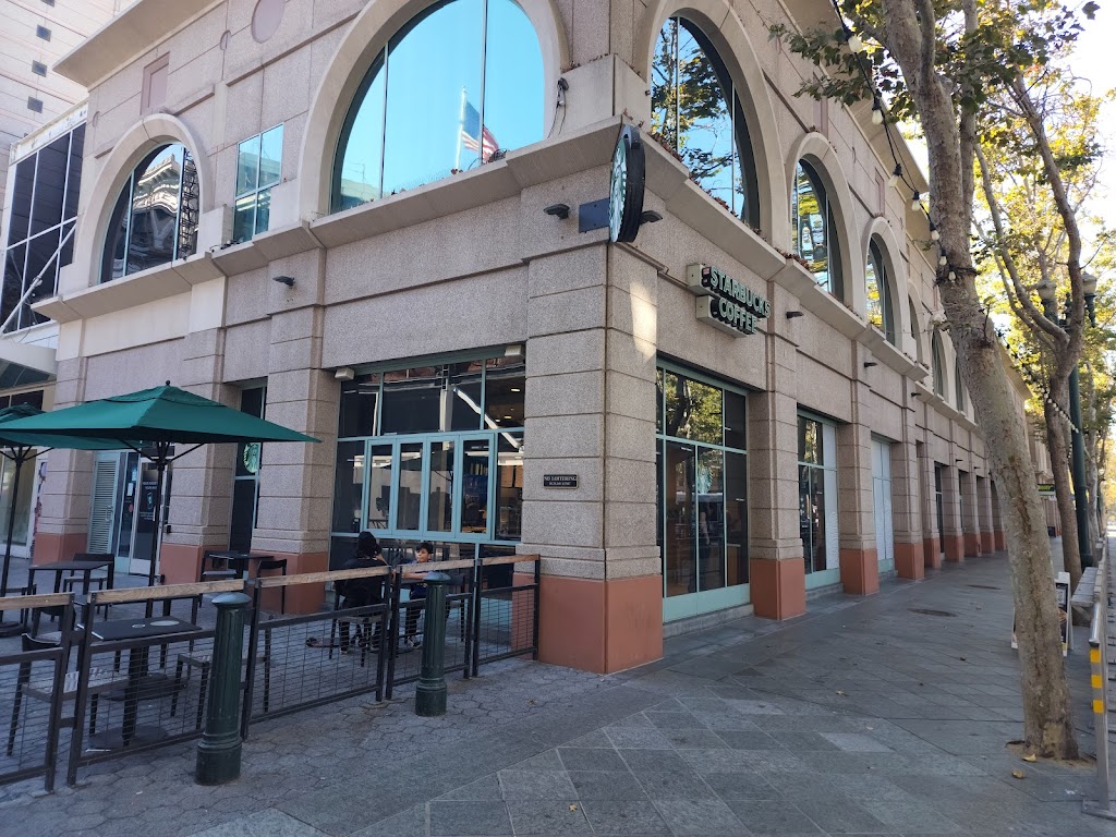 Starbucks | cafe | 150 S 1st St, San Jose, CA 95113, USA | 4082939945 OR +1 408-293-9945