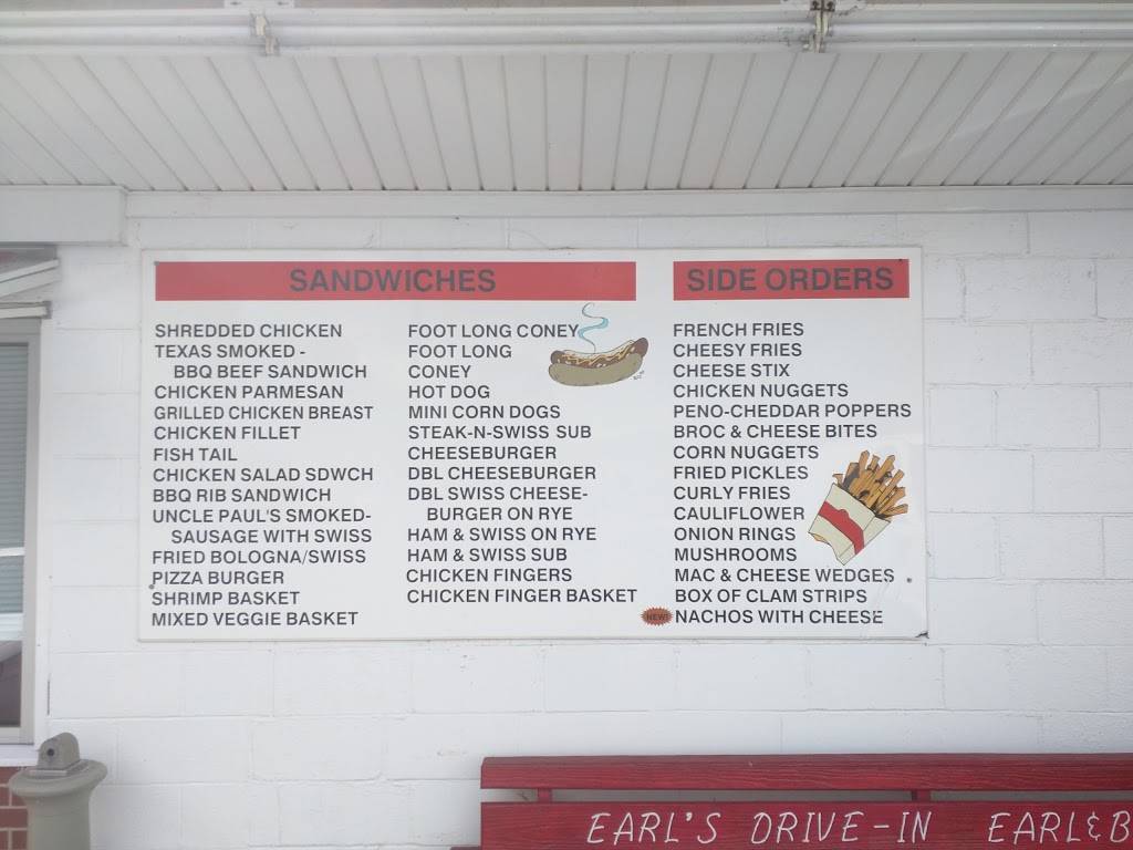 Earls Dari Drive-In | meal takeaway | 708 Otsego Ave, Coshocton, OH 43812, USA | 7406227152 OR +1 740-622-7152