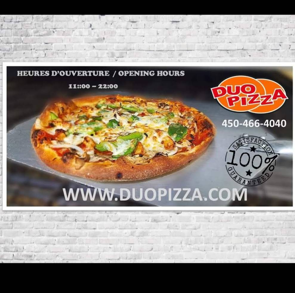 Duo Pizza Inc | meal delivery | 248 Boulevard Churchill, Greenfield Park, QC J4V 1Z7, Canada | 4504664040 OR +1 450-466-4040