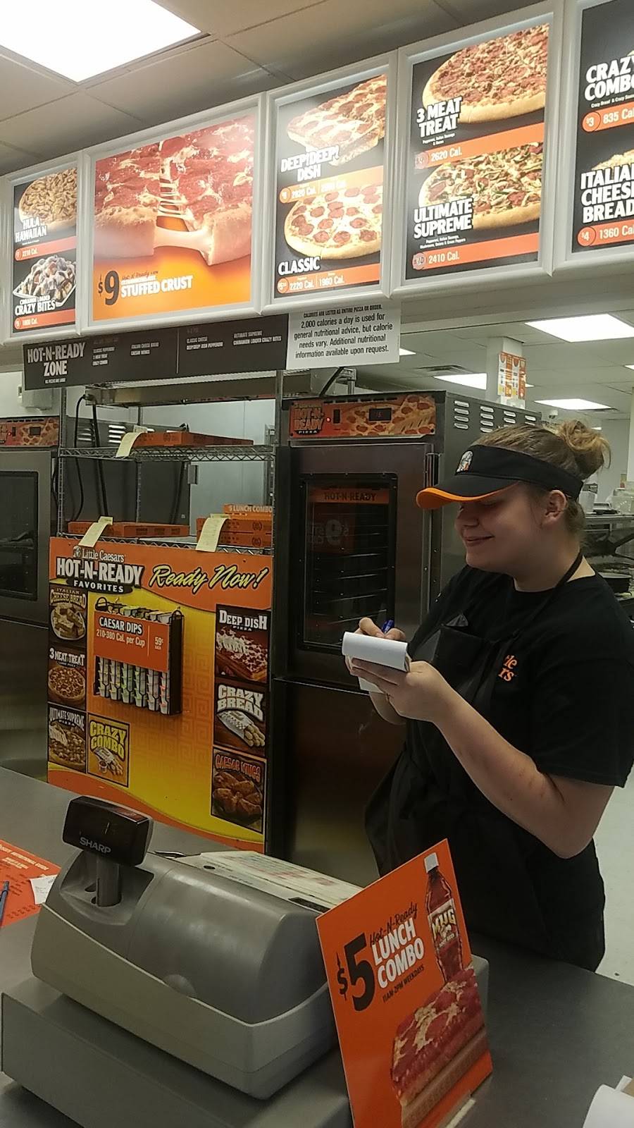Little Caesars Pizza | meal takeaway | 409 N Main St, Jamestown, TN 38556, USA | 9318797151 OR +1 931-879-7151