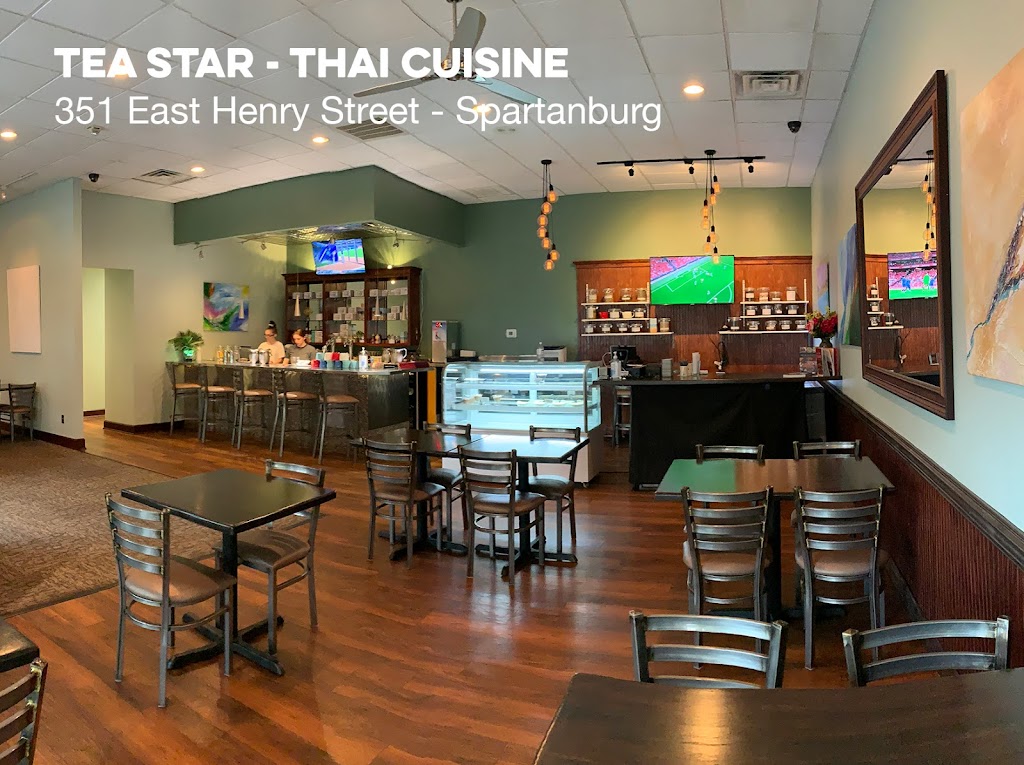 TeaStar Cafe - Thai Cuisine | cafe | 351 E Henry St, Spartanburg, SC 29302, USA | 8645861061 OR +1 864-586-1061