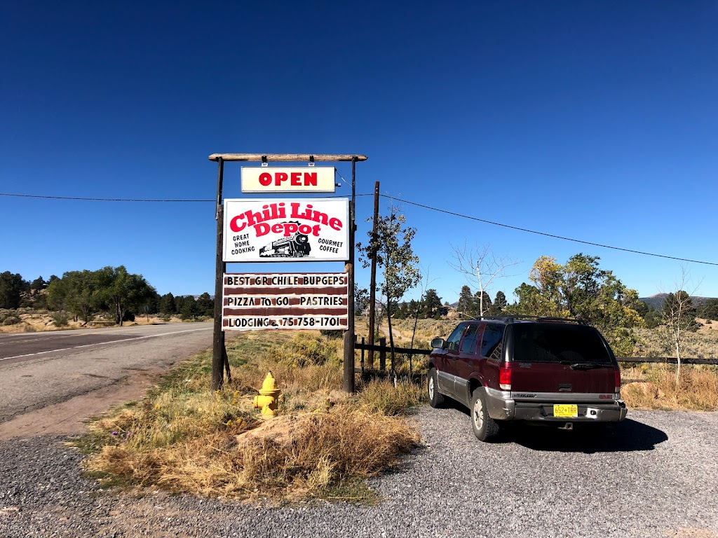 Chili Line Depot | restaurant | 38429 US Hwy 285, Tres Piedras, NM 87577, USA | 5757581701 OR +1 575-758-1701