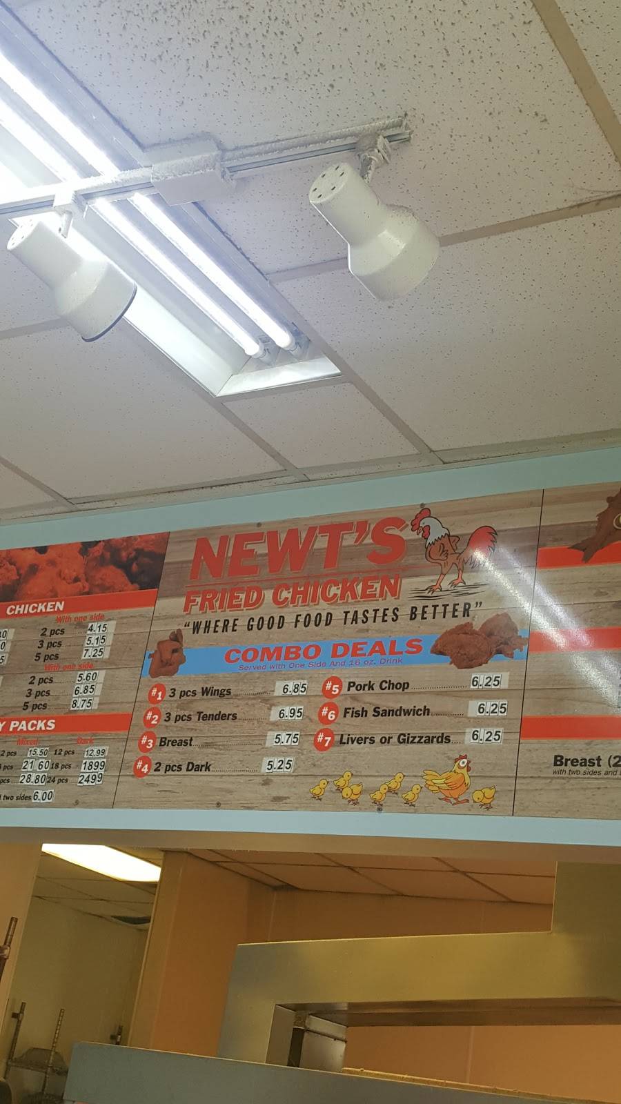 Newts Fried Chicken | restaurant | 1860 GA-18, West Point, GA 31833, USA | 7066451237 OR +1 706-645-1237