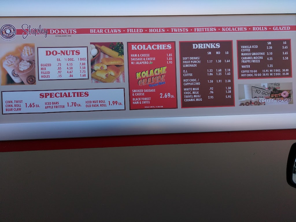 Shipley Do-Nuts | bakery | 1900 W University Dr, Edinburg, TX 78539, USA | 9563789300 OR +1 956-378-9300