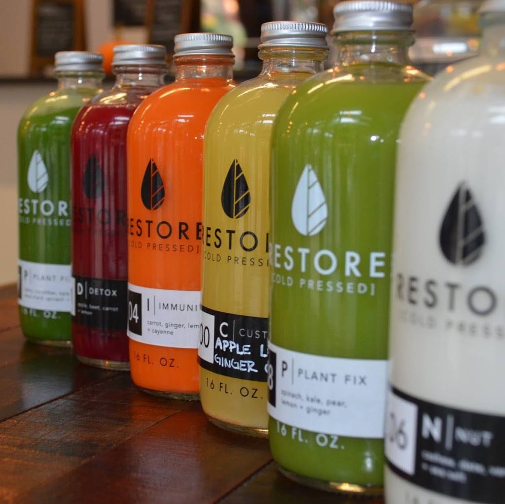 Restore Cold Pressed Hudson | cafe | 34 Park Ln, Hudson, OH 44236, USA | 2342848683 OR +1 234-284-8683
