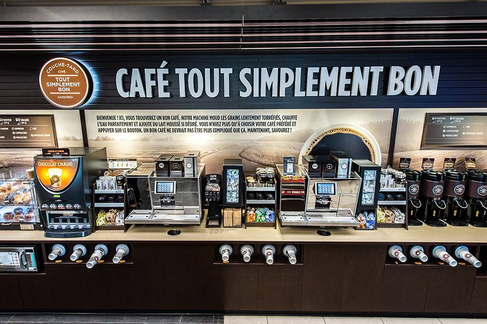 Couche-Tard | meal takeaway | 200 Rue Serge-Pepin, Beloeil, QC J3G 3E7, Canada | 4504645094 OR +1 450-464-5094