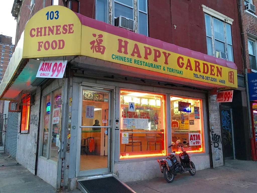 Happy Garden | restaurant | 2615, 103 Graham Ave, Brooklyn, NY 11206, USA | 9176510657 OR +1 917-651-0657