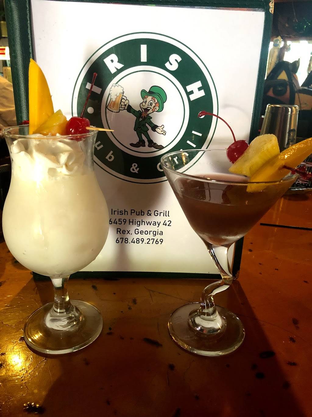 Irish Pub + Grill | restaurant | 6459 GA-42 #10, Rex, GA 30273, USA | 6784892769 OR +1 678-489-2769
