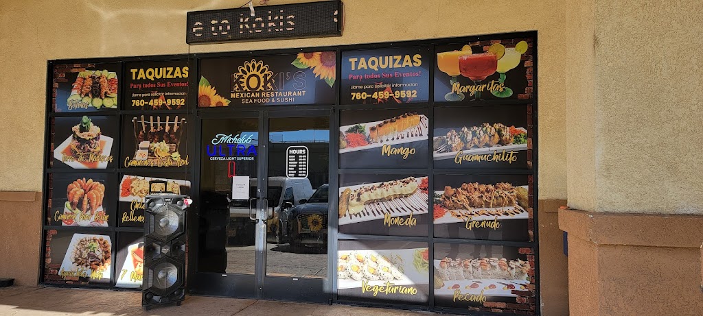 Kokis Mexican Restaurant | restaurant | 91275 66th Ave Suite C, Mecca, CA 92254, USA | 7607794200 OR +1 760-779-4200