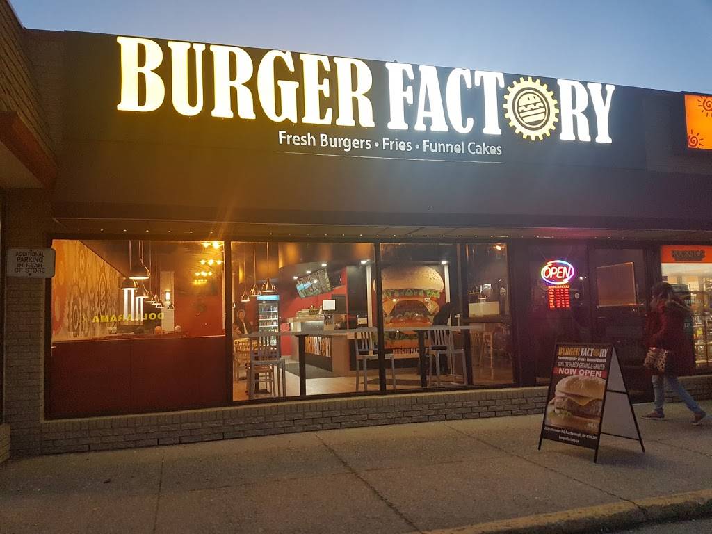 BURGER FACTORY | 550 Hespeler Rd unit-2, Cambridge, ON N1R 6J8, Canada