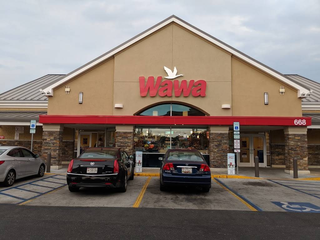 Wawa - Cafe | 668-682 S Salisbury Blvd, Salisbury, MD 21801, USA