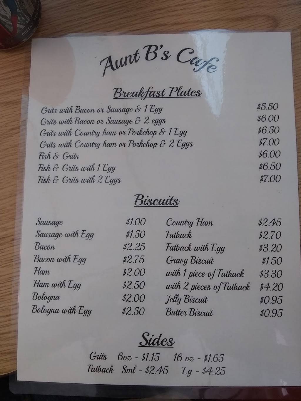 Aunt B's Cafe | 950 Hayne St, Spartanburg, SC 29301, USA