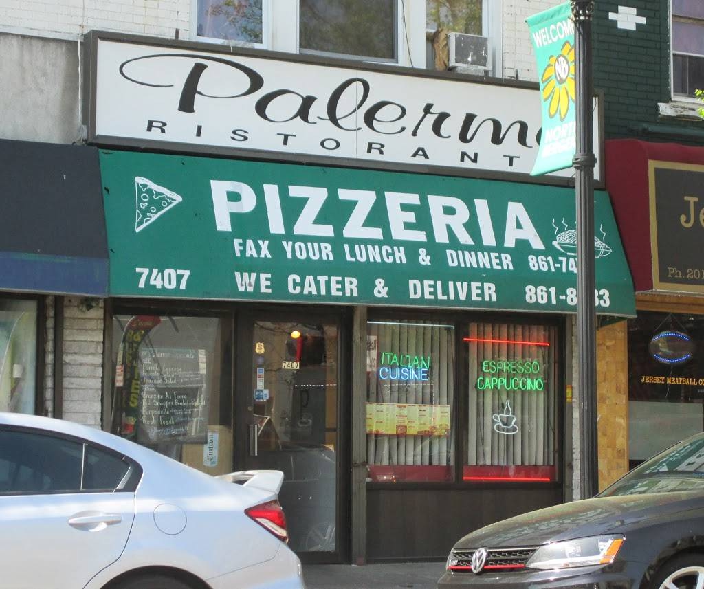 Palermo Pizza and Italian Restaurant | restaurant | 7407 Broadway, North Bergen, NJ 07047, USA | 2018618333 OR +1 201-861-8333
