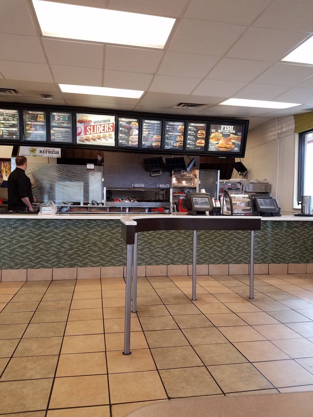 Arbys | restaurant | 1140 Washington Pike, Bridgeville, PA 15017, USA | 4122213328 OR +1 412-221-3328