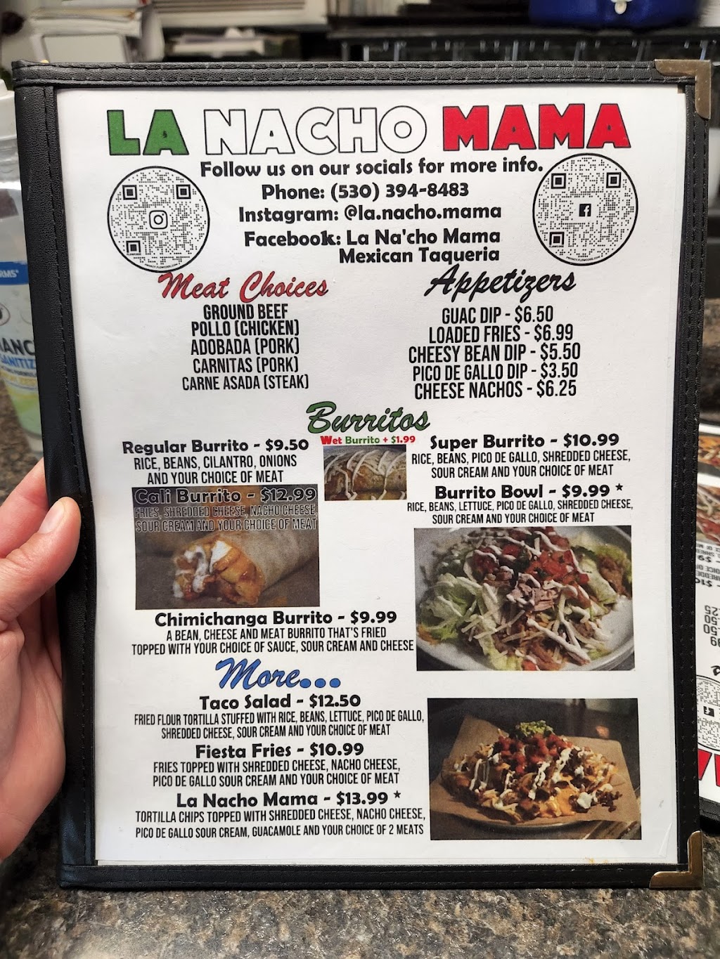 La Na’cho Mama Mexican Taqueria | restaurant | 2061 E Main St, Quincy, CA 95971, USA | 5303948483 OR +1 530-394-8483