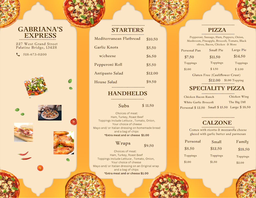 Gabriana's Express 227 W Grand St, Palatine Bridge, NY 13428, USA
