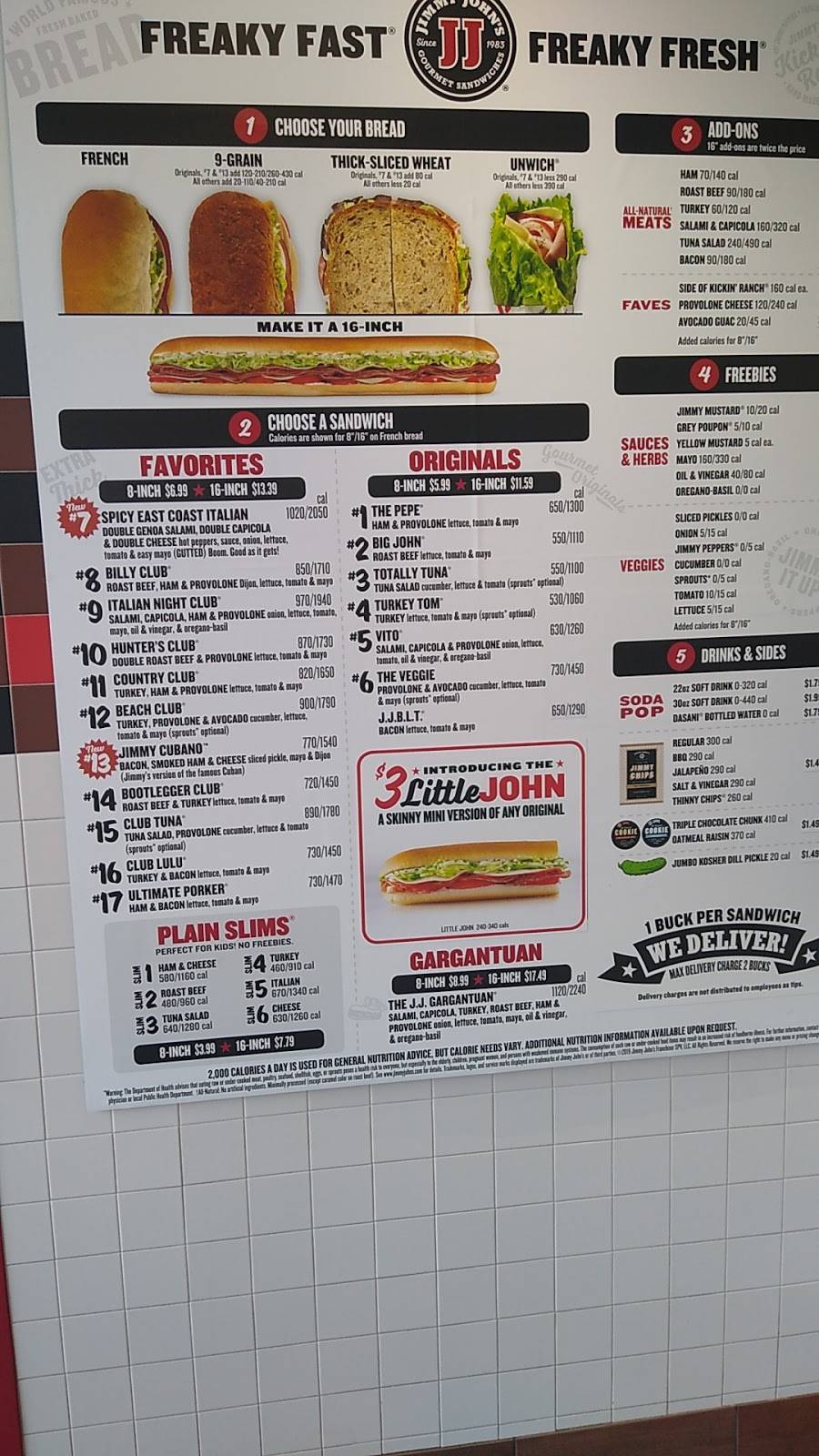 Jimmy John S Meal Delivery 5 S 13th Ave E Duluth Mn 55802 Usa