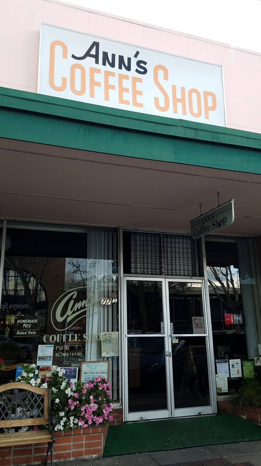 Anns Coffee Shop | cafe | 772 Santa Cruz Ave, Menlo Park, CA 94025, USA | 6503220043 OR +1 650-322-0043