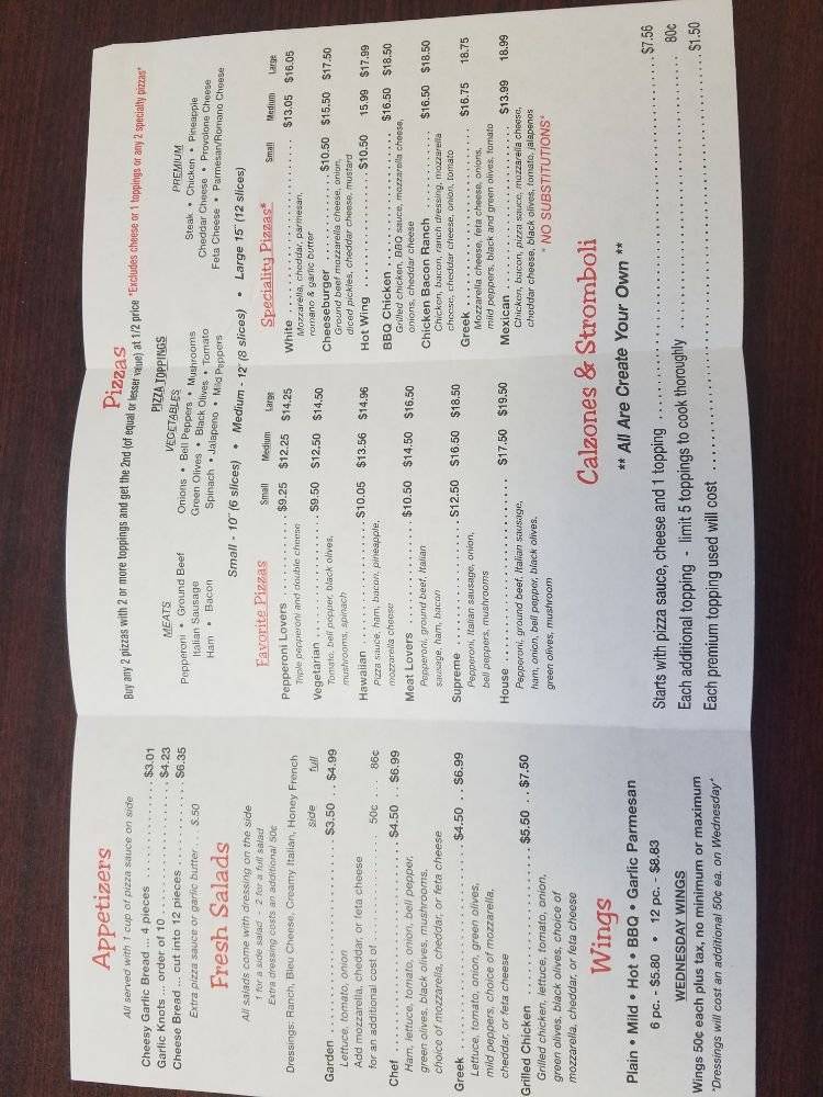 Pizza Place | meal delivery | 6103 Joe Frank Harris Pkwy NW, Adairsville, GA 30103, USA | 7707737757 OR +1 770-773-7757