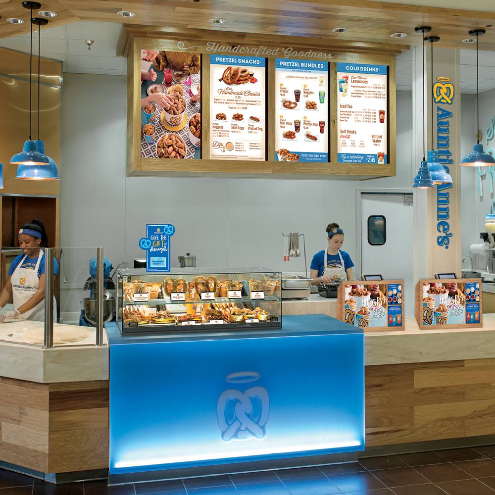 Auntie Annes | restaurant | 2300 Paseo Verde Pkwy, Henderson, NV 89052, USA | 7024894281 OR +1 702-489-4281