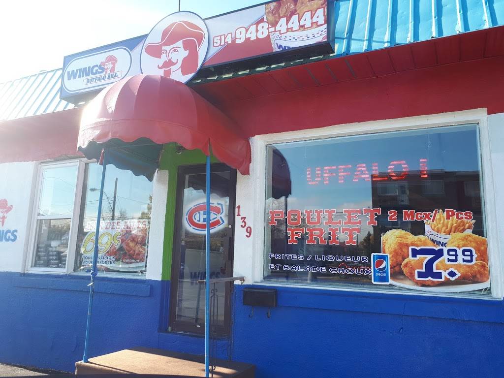 Buffalo Bill Wings | restaurant | 139 Boulevard Curé-Poirier O, Longueuil, QC J4J 3T3, Canada | 5149484444 OR +1 514-948-4444