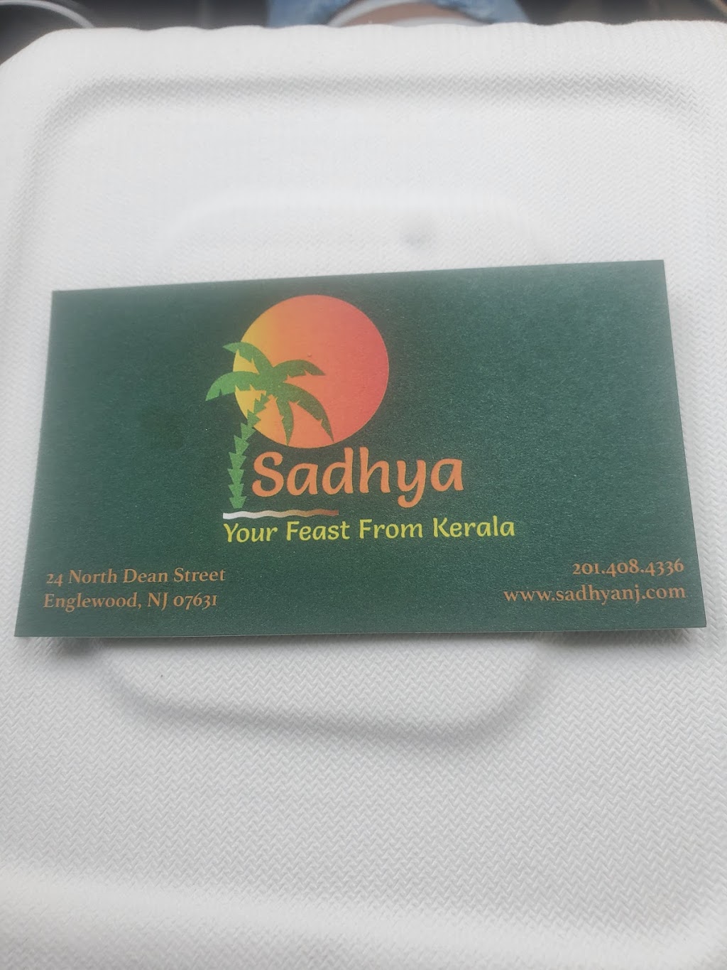 Sadhya | restaurant | 24 N Dean St, Englewood, NJ 07631, USA | 2014084336 OR +1 201-408-4336