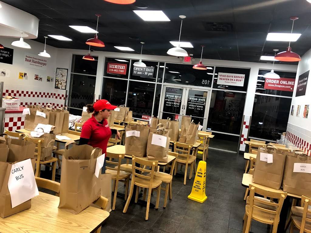 Five Guys | meal takeaway | 1321 N Loop 1604 E, San Antonio, TX 78232, USA | 2104027305 OR +1 210-402-7305