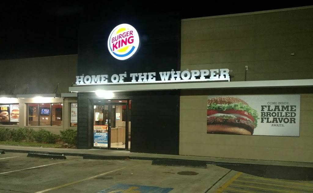 Burger King | restaurant | 9349 S Main St, Houston, TX 77025, USA | 7136617041 OR +1 713-661-7041