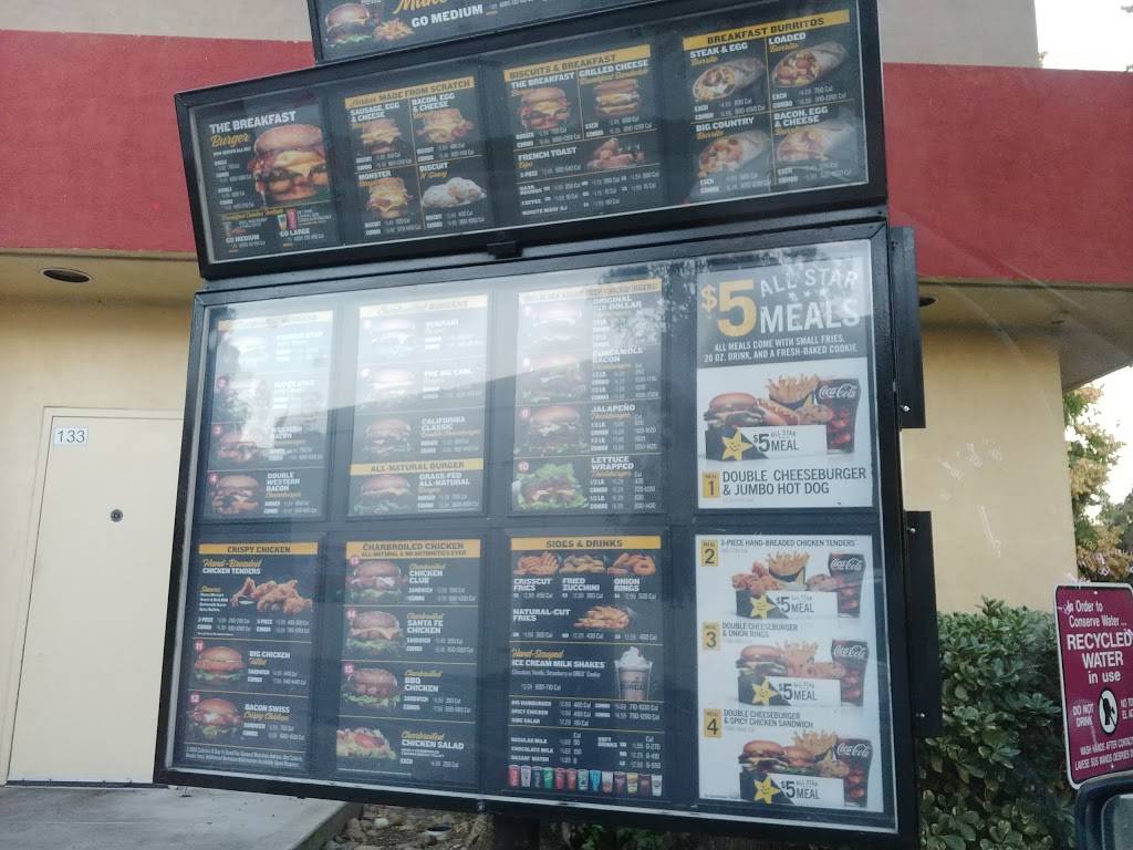 Carls Jr. | restaurant | 14097 Stowe Dr, Poway, CA 92064, USA | 8584866043 OR +1 858-486-6043
