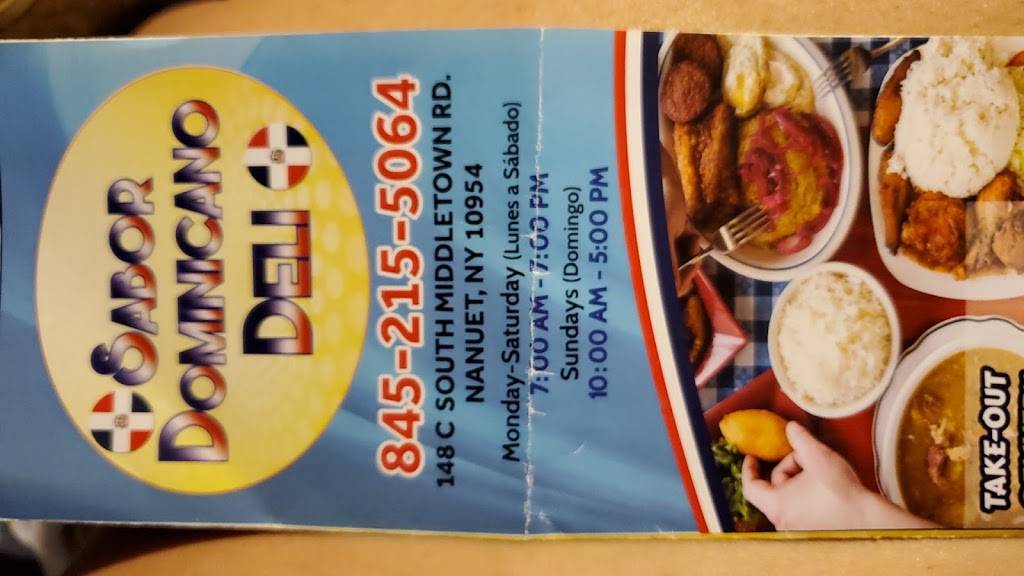 Sabor Dominicano Deli | restaurant | 148 S Middletown Rd, Nanuet, NY 10954, USA | 8452155064 OR +1 845-215-5064