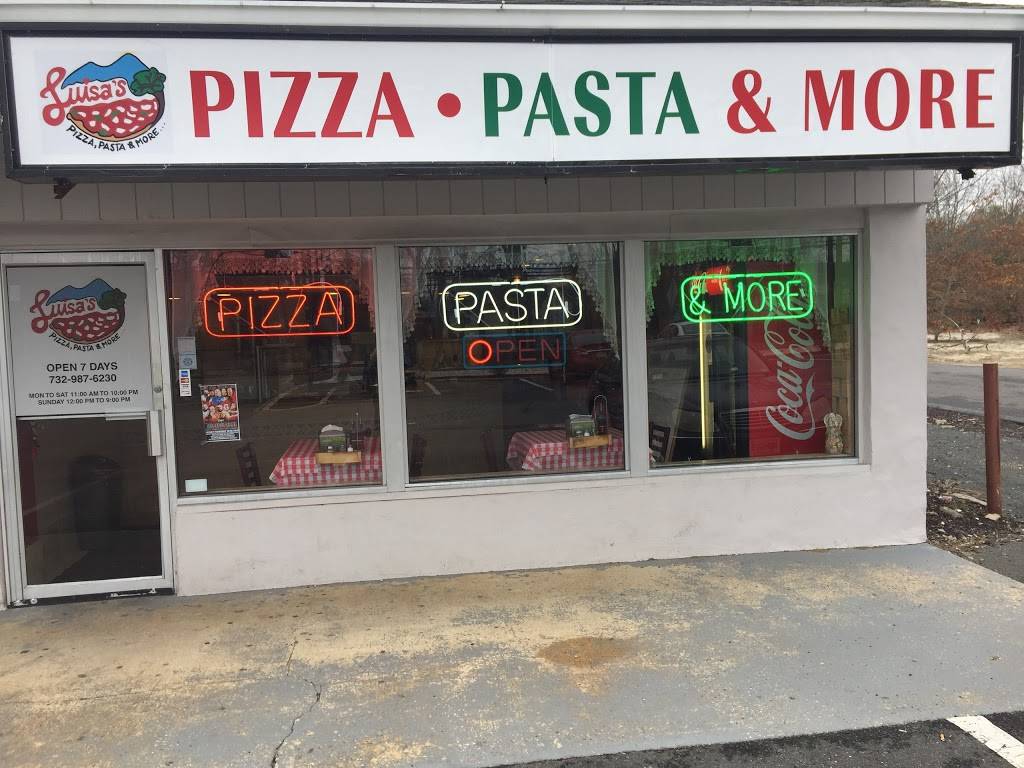 Luisa's Pizza, Pasta & More Restaurant 165 S New Prospect Rd