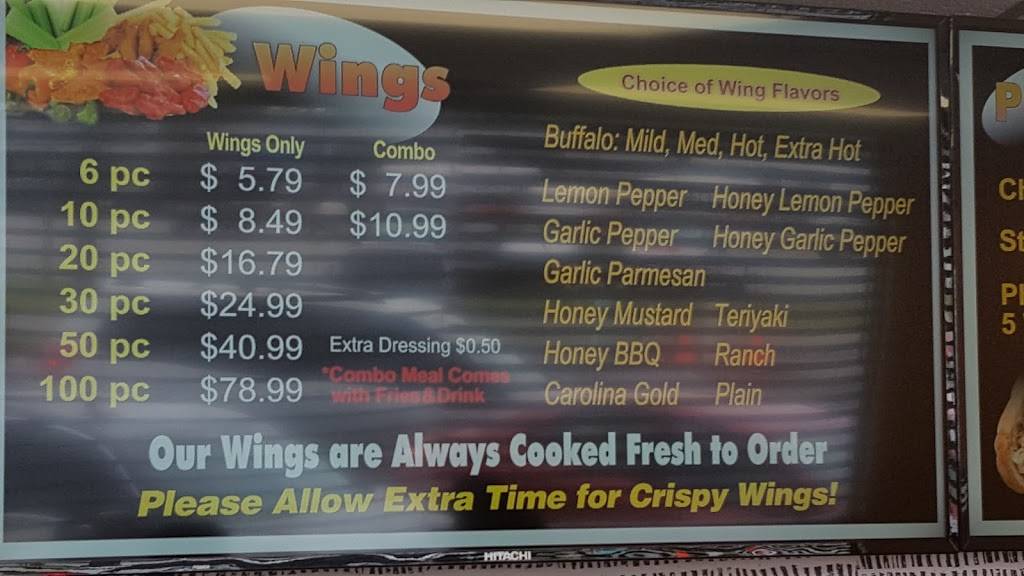 A Town Wings | restaurant | 2117 Bemiss Rd, Valdosta, GA 31602, USA
