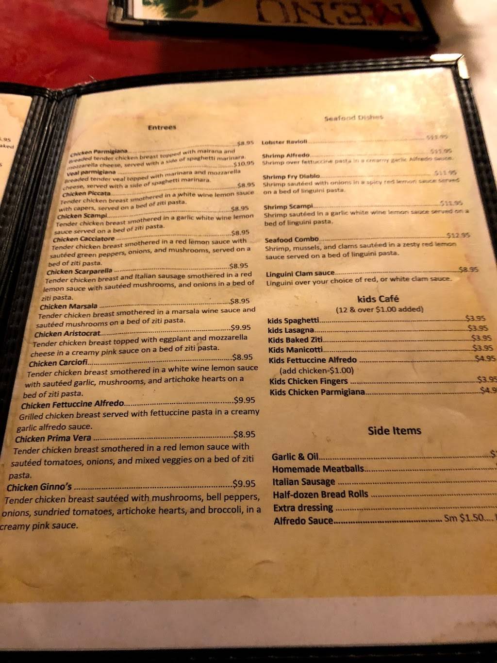 Ginnos Italian Restaurant Rockdale Tx | restaurant | 1204 W Cameron Ave, Rockdale, TX 76567, USA | 5125435111 OR +1 512-543-5111