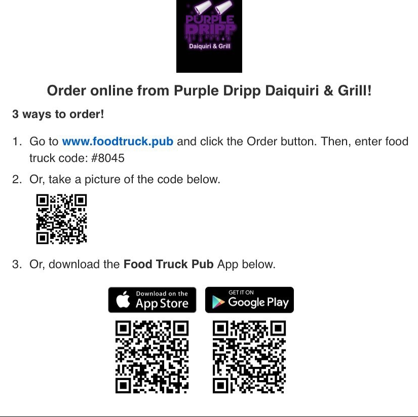 Purple Dripp Daiquiri & Grill | restaurant | 44814 US-290 BUS, Prairie View, TX 77445, USA | 3469782875 OR +1 346-978-2875