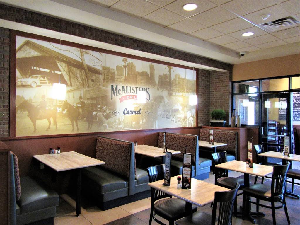 McAlisters Deli | restaurant | 2355 E 116th St, Carmel, IN 46032, USA | 3178178000 OR +1 317-817-8000