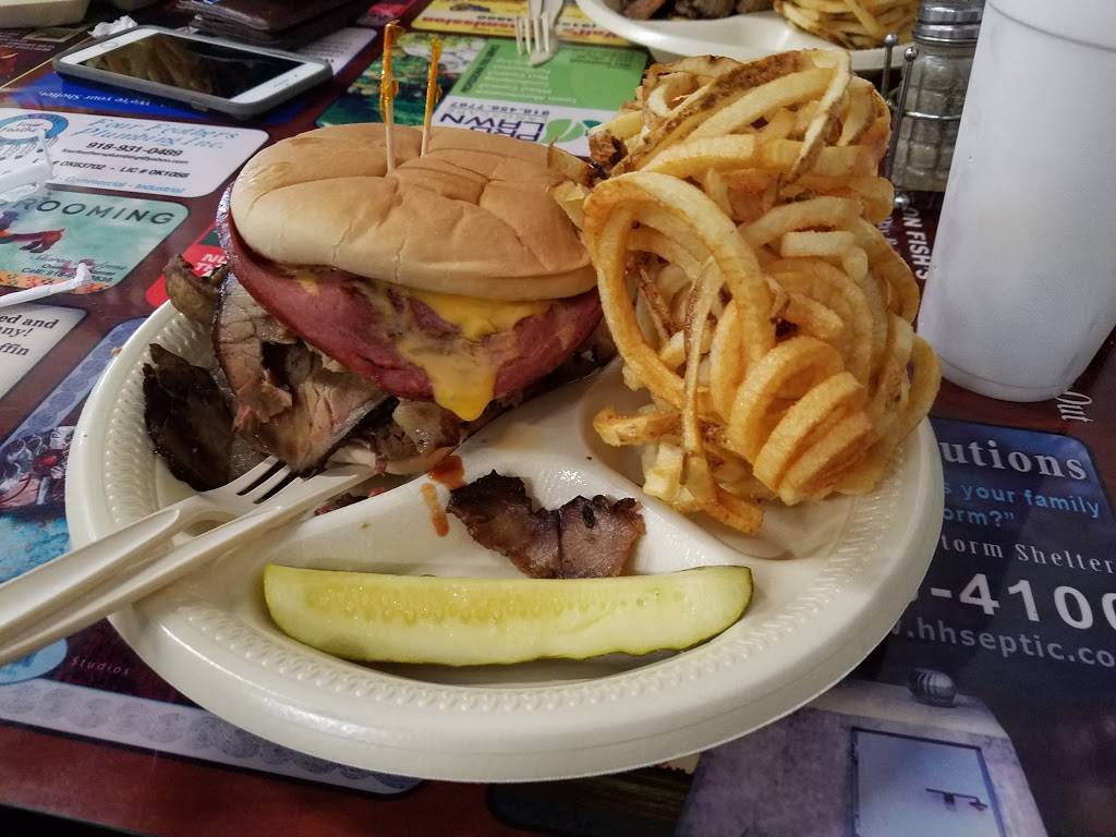 Fishs Bar B Que | restaurant | 105 E Ballentine Rd, Tahlequah, OK 74464, USA | 9184539291 OR +1 918-453-9291